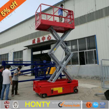 10 meter building cleaning equipment movable telescopic self-propelled scissor lift